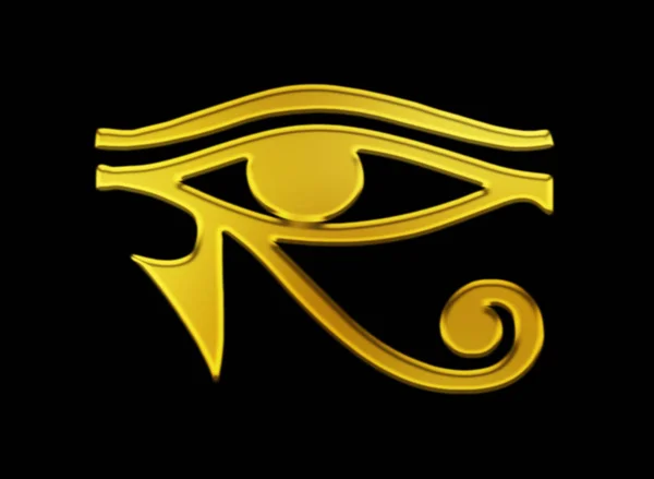 Oog Van Horus Egyptische Symbool — Stockfoto