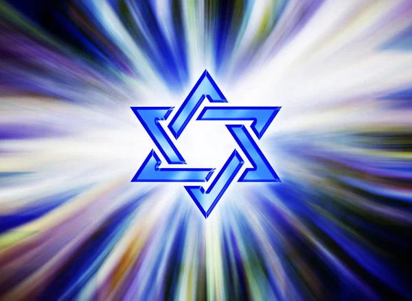 Hvězda David Židovský Původ Znamení Náboženství — Stock fotografie