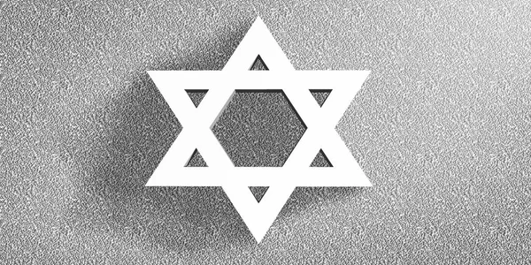 デビッド ユダヤ人背景宗教のサインの星 — ストック写真