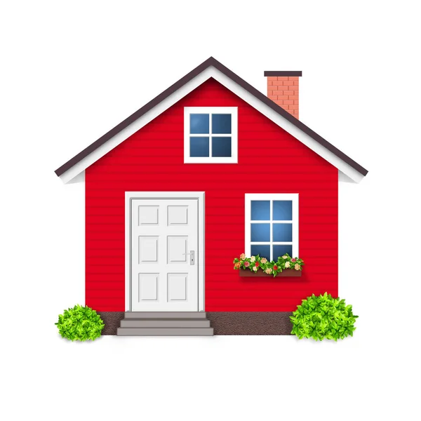 Huis Eenvoudige Pictogram Home Illustratie — Stockfoto