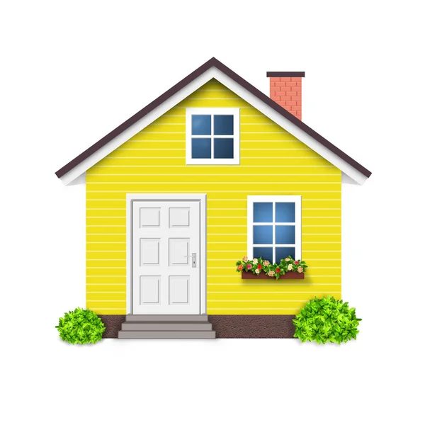 Haus Einfaches Symbol Home Illustration — Stockfoto