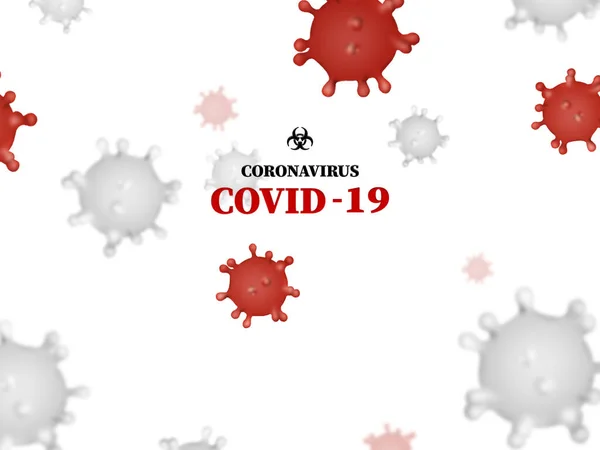 Coronavirus Covid Virus Medical Illustration — стоковое фото