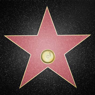 Hollywood Star Çerçeveli Bulvarı 3D Hazırlama