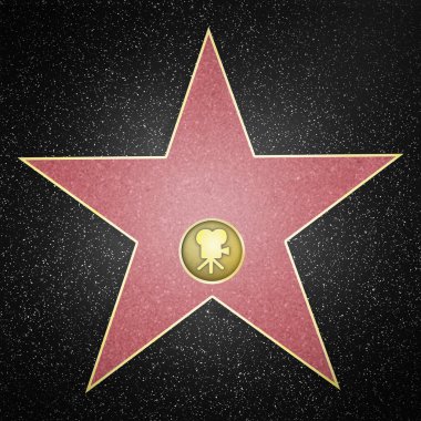 Hollywood Star Çerçeveli Bulvarı 3D Hazırlama