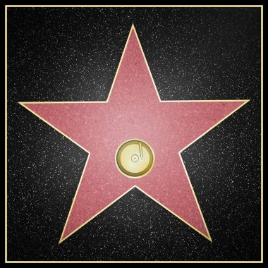 Hollywood Star Çerçeveli Bulvarı 3D Hazırlama