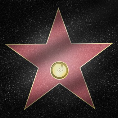 Hollywood Star Çerçeveli Bulvarı 3D Hazırlama