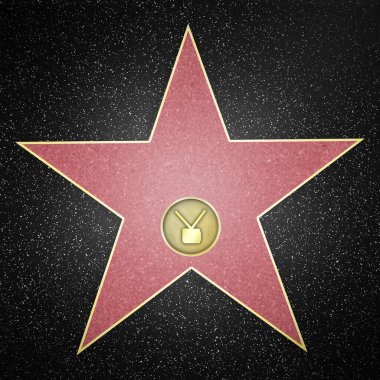 Hollywood Star Çerçeveli Bulvarı 3D Hazırlama