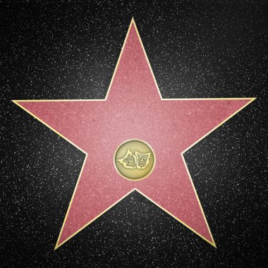 Hollywood Star Çerçeveli Bulvarı 3D Hazırlama