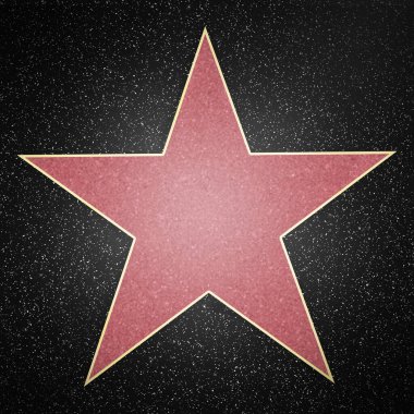 Hollywood Star Çerçeveli Bulvarı 3D Hazırlama