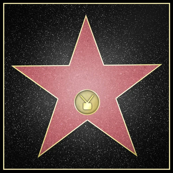 Hollywood Star Çerçeveli Bulvarı 3D Hazırlama