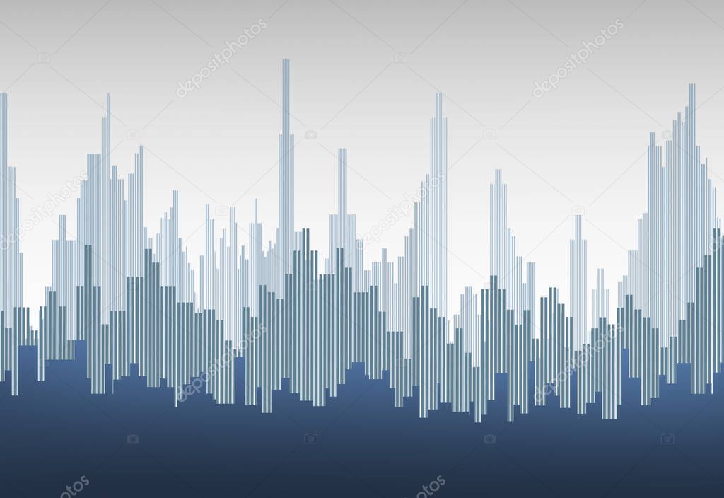 Abstract City Background Building