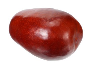 Beyaz arka planda izole edilmiş taze meyve. makro 