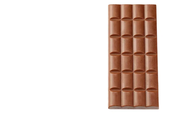 Caramelos Chocolate Con Leche Porosa Aislados Sobre Fondo Blanco — Foto de Stock