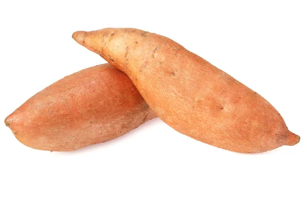 Sweet Potatoes Isolated White Background — Stock Photo, Image