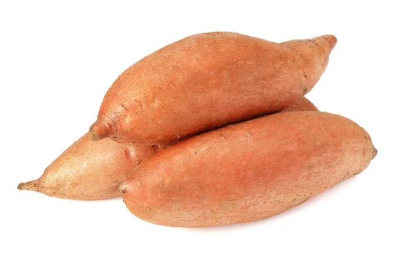 Batatas Aisladas Sobre Fondo Blanco — Foto de Stock