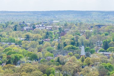 Tarihi Frederick, Maryland Carroll Creek Promena yakınındaki hava