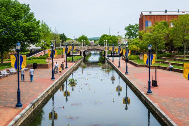 Carroll Creek Promenade Park Federick, Maryland