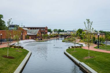 Carroll Creek Promenade Park Federick, Maryland
