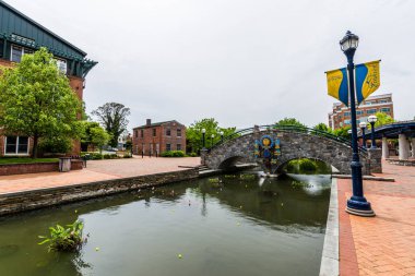 Carroll Creek Promenade Park Federick, Maryland