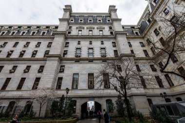 Merkezi Şehir Philadelphia, pennsylvania sprin sırasında Belediye Binası