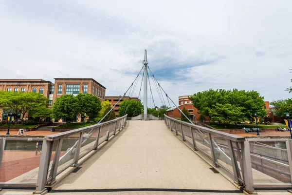 Carroll Creek Promenade Park en Federick, Maryland — Foto de Stock