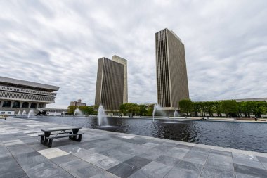 Albany, New York Capitol Hill'de hükümet binaları