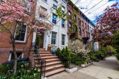 Tarihi bölge mahkemesi Street New Haven Wooster meydanda