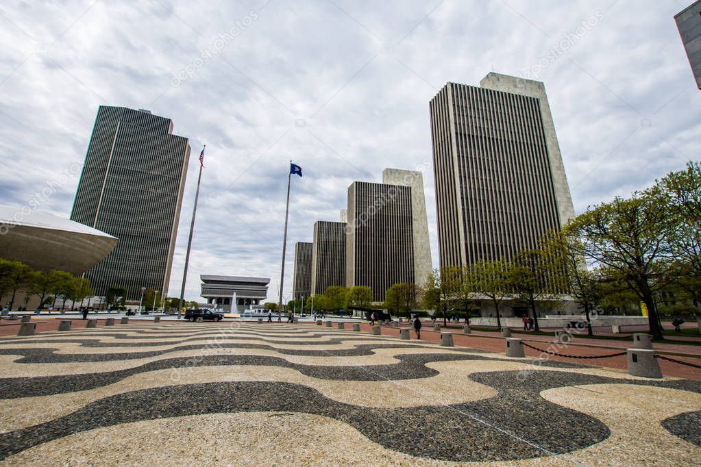 Government Buildings in Capitol Hill in Albany, New York