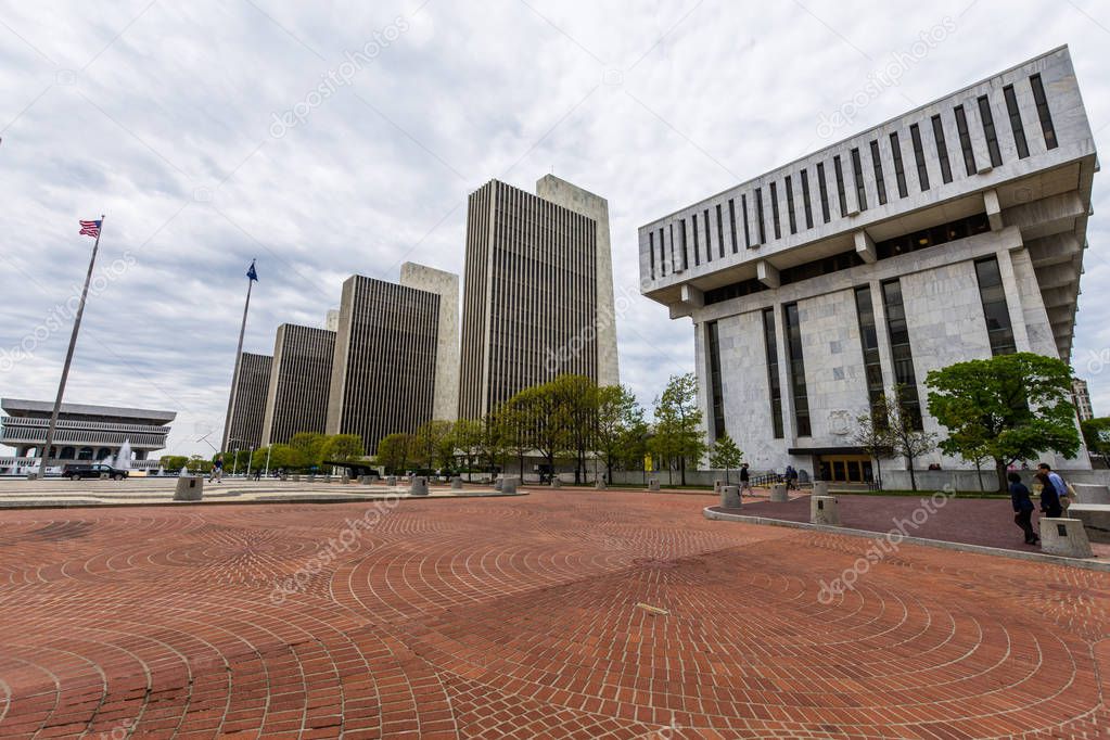 Government Buildings in Capitol Hill in Albany, New York