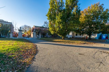 Patterson Park içinde Baltimore, Maryland sonbahar sırasında