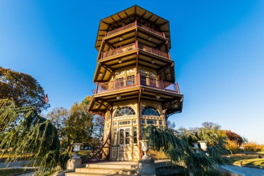 Patterson Park içinde Baltimore, Maryland sonbahar sırasında