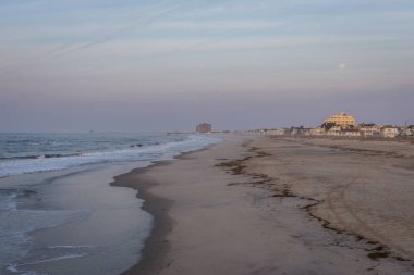 Sandy Beach ventnor City plaj new jersey, atlantic City'de bir