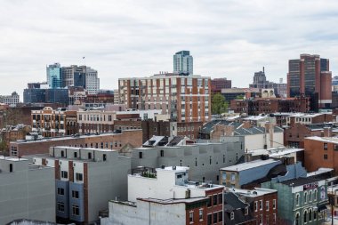 Şehrin manzarası philadelphia, Pennsylvania'dan Benjamin Fra