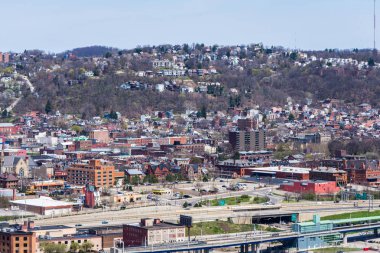 Mount washingt, Pittsburgh, Pennsylvania, gece manzarası
