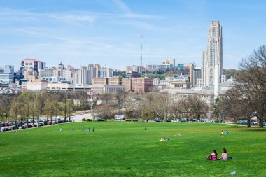 Pittsburgh, Pennsylvania Schenley park manzarası