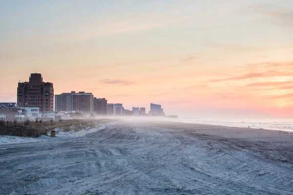 Sandy Beach ventnor City plaj new jersey, atlantic City'de bir