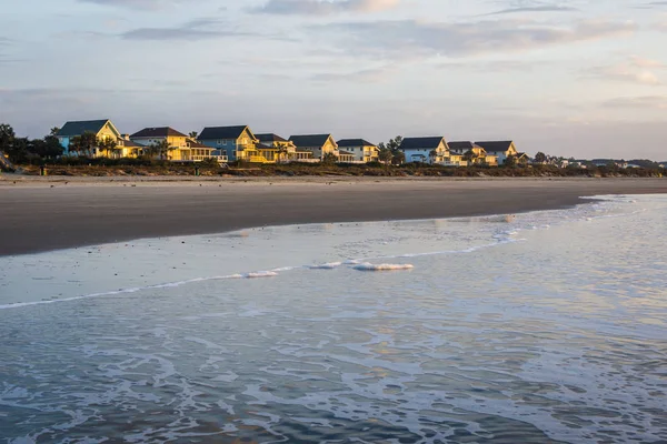 Skyline of Beach Homes at Ise of Palms Beach, in Charleston Sout