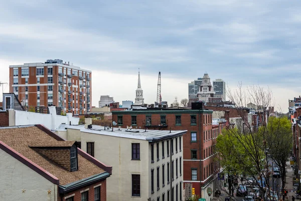 Skyline del centro de Filadelfia, Pensilvania de Benjamin Fra — Foto de Stock