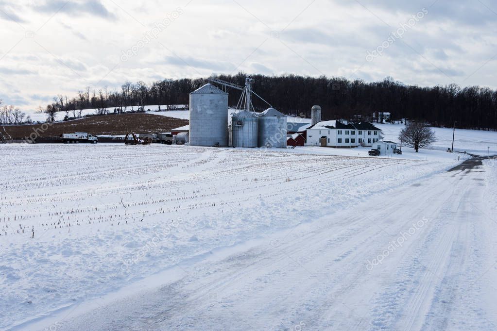 Snowy Country Farms in Southern York County Pennsylvania 