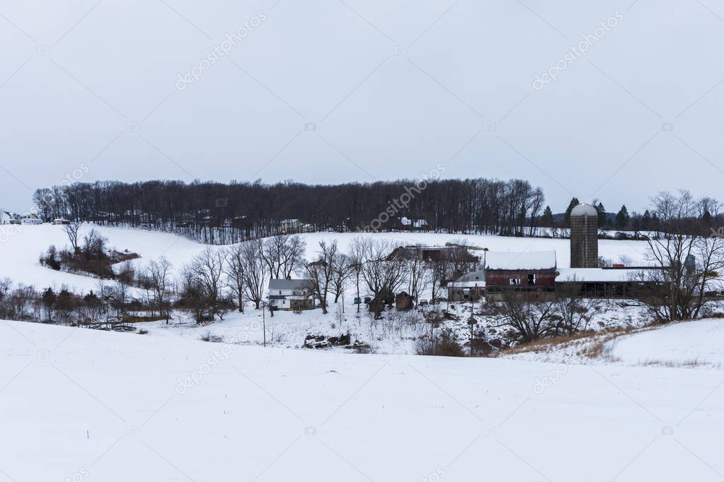 Snowy Country Farms in Southern York County Pennsylvania 