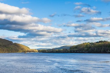Brattleboro Vermont Eyalet Lin Connecticut nehirden görünümünü