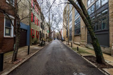 Philadelphia, pennsylvania rittenhouse square yakınındaki evleri