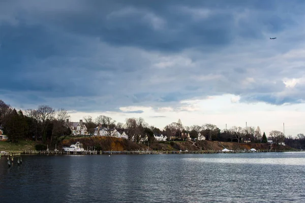 Jonas Green Park in het voorjaar in Annapolis Maryland — Stockfoto