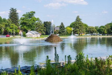 Frederick, Maryland Baker Park alanında hiking