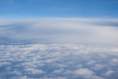 Bir battaniye bulutların üzerinde Teksas Amerika Birleşik Devletleri