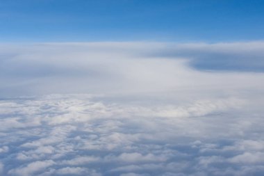 Bir battaniye bulutların üzerinde Teksas Amerika Birleşik Devletleri