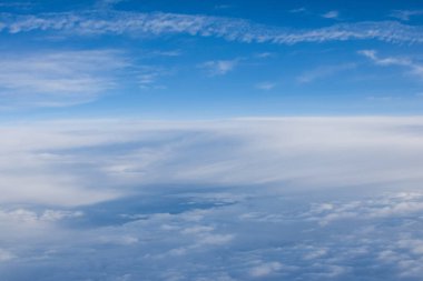 Bir battaniye bulutların üzerinde Teksas Amerika Birleşik Devletleri