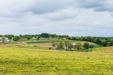Hartford İlçe tarım arazileri Kuzey Maryland kırsal manzara
