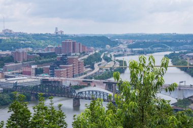 Pittsburgh, Pennsylvania Mount Washington manzarası