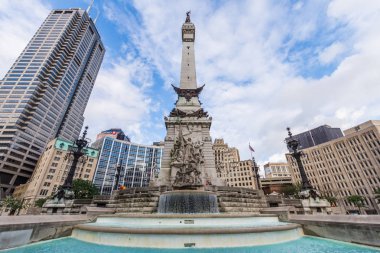 Asker ve denizcilerin Anıtı Şehir Indianapolis Indiana